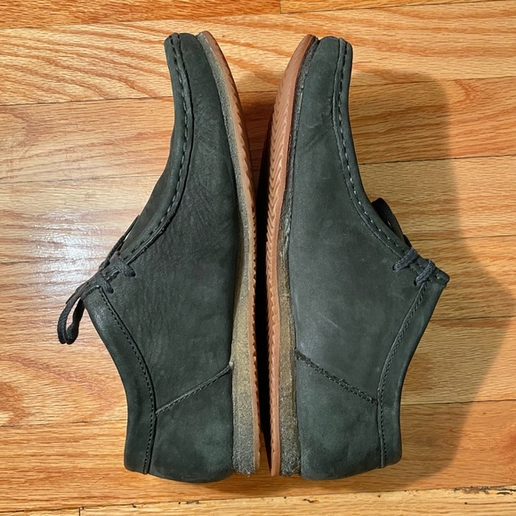 Clarks Wallabee Run Black Nubuck 26063550 Size US M8.5 RARE - Picture 3 of 8